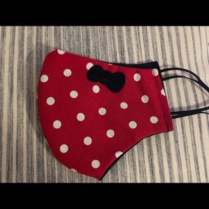 The Little Black Bow Face Mask